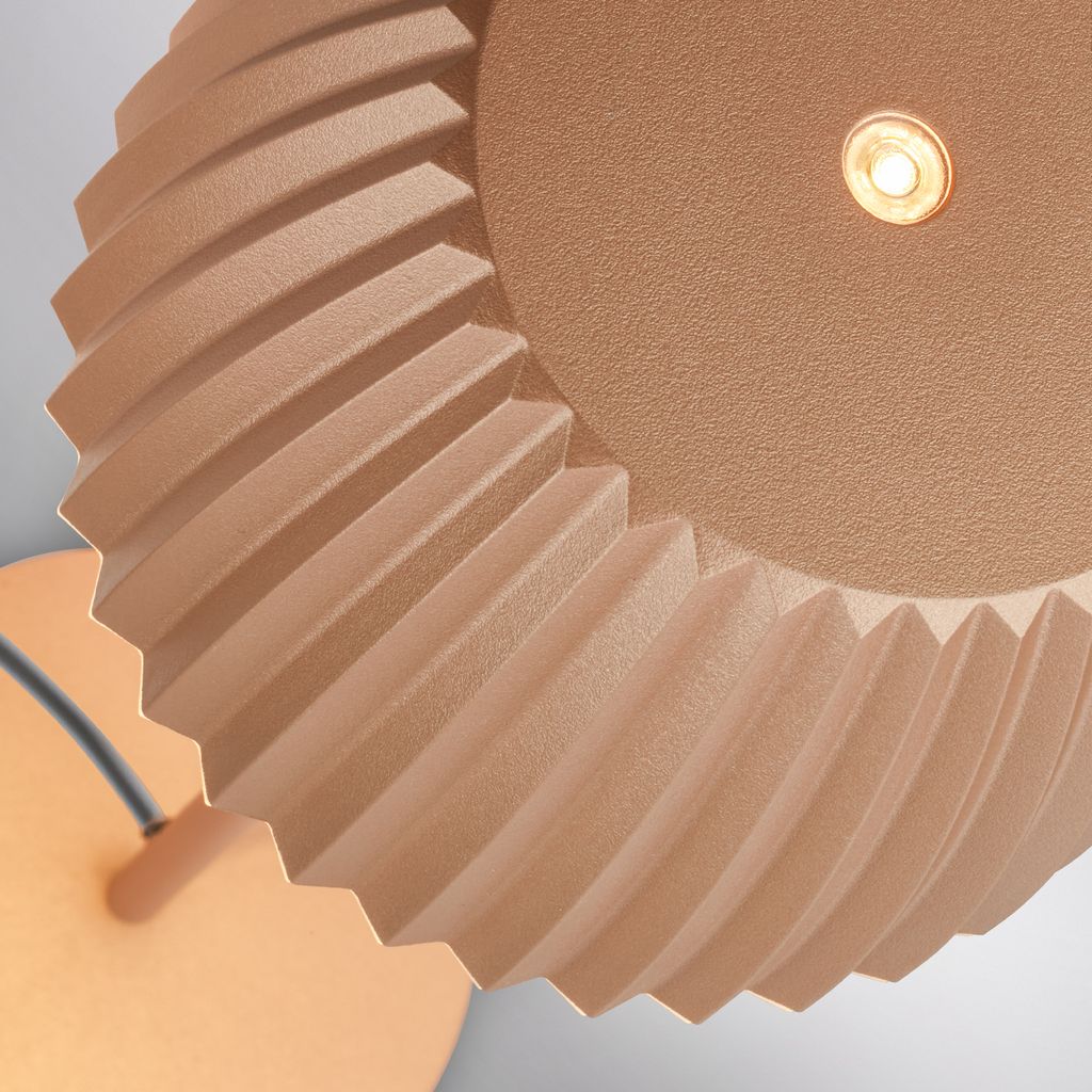 LED Table Lamp Coffee – Touch Dimmer, USB-C, 8W, Warm White Light
