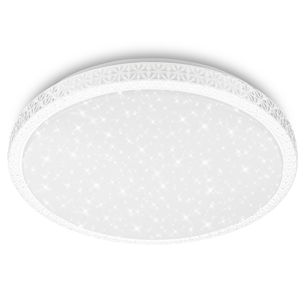 Astro Ceiling Light Ø39 cm - 24W, 2800lm, LED, Starry Sky Effect, Crystal Look, White