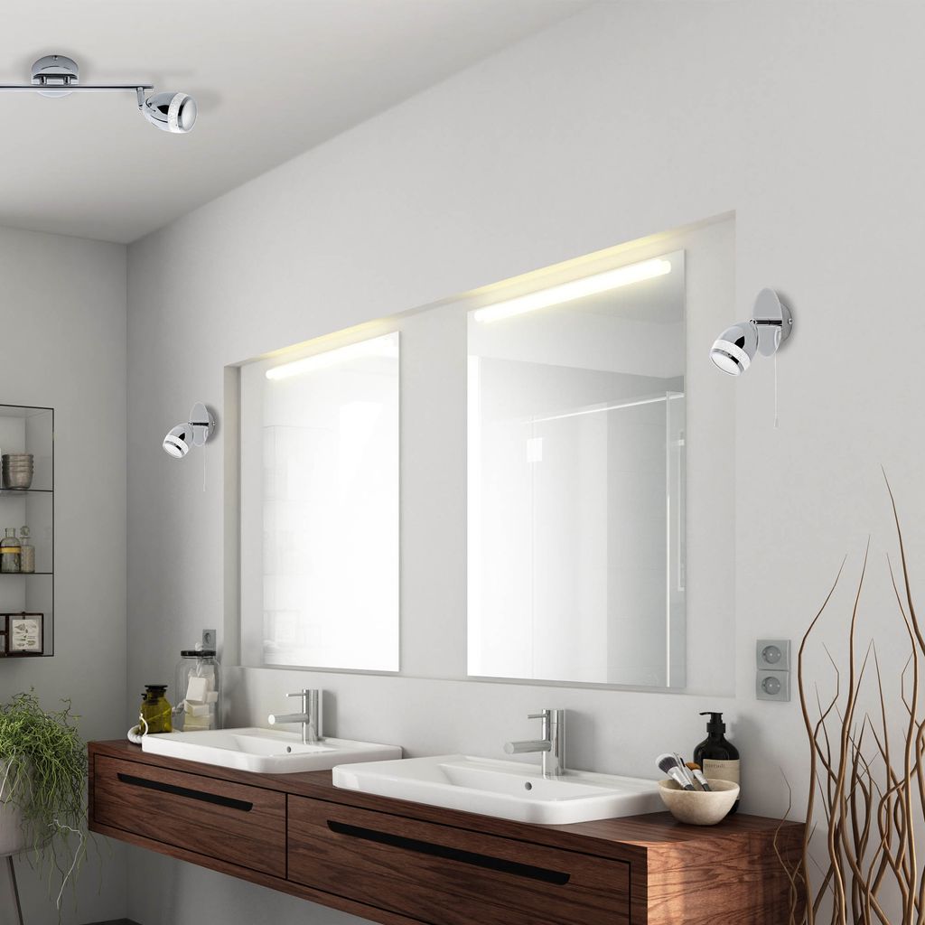 LED Lampe spot 11,5 cm 4W 350lm chrome