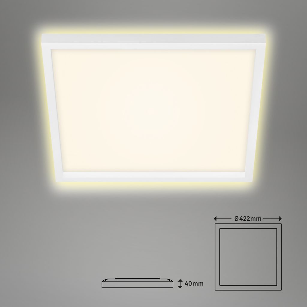 LED Panel, 42,2 cm, 3000 LUMEN, 22 WATT, Weiß