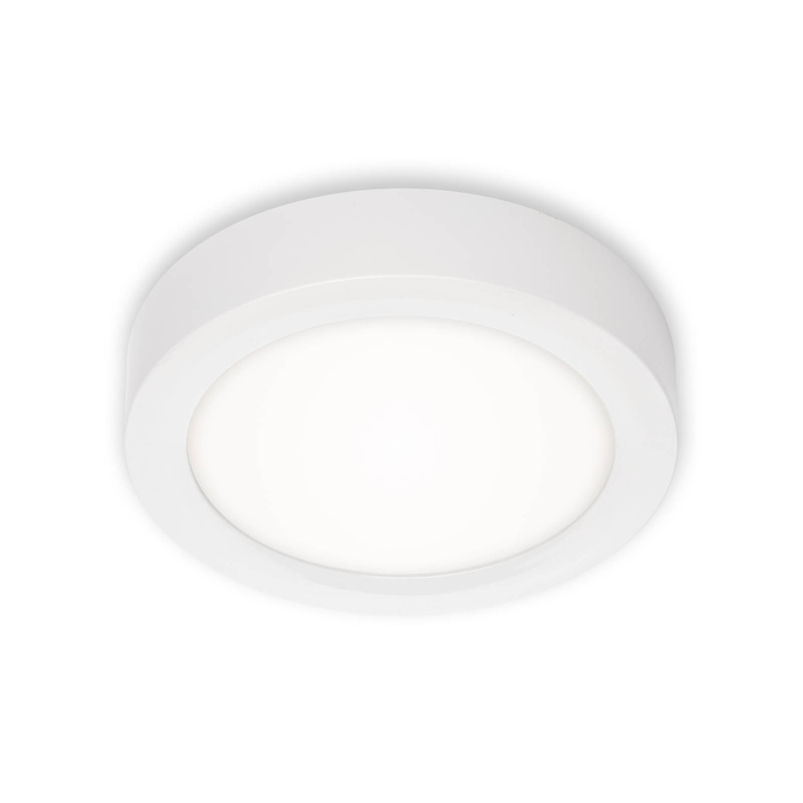 LED Deckenleuchte, Ø 17 cm, 12 W, Weiß