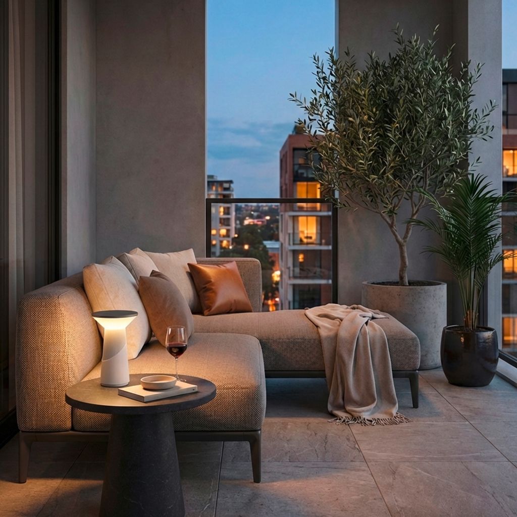Pilia Table Lamp - 2.6W, 200lm, LED, Cordless, Dimmable, Touch, Light Grey