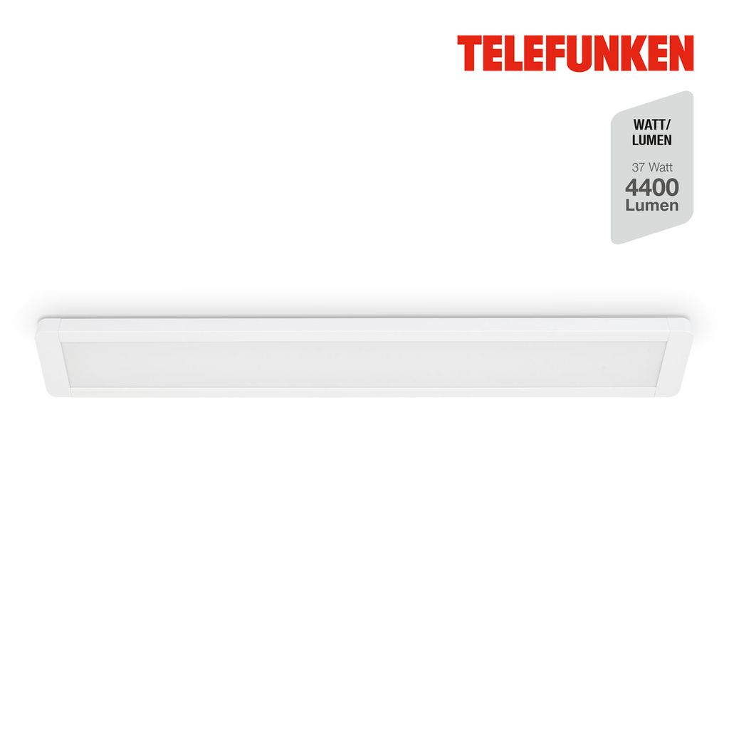 TELEFUNKEN LED Unterbauleuchte 91,5 cm 37W 4400lm weiß