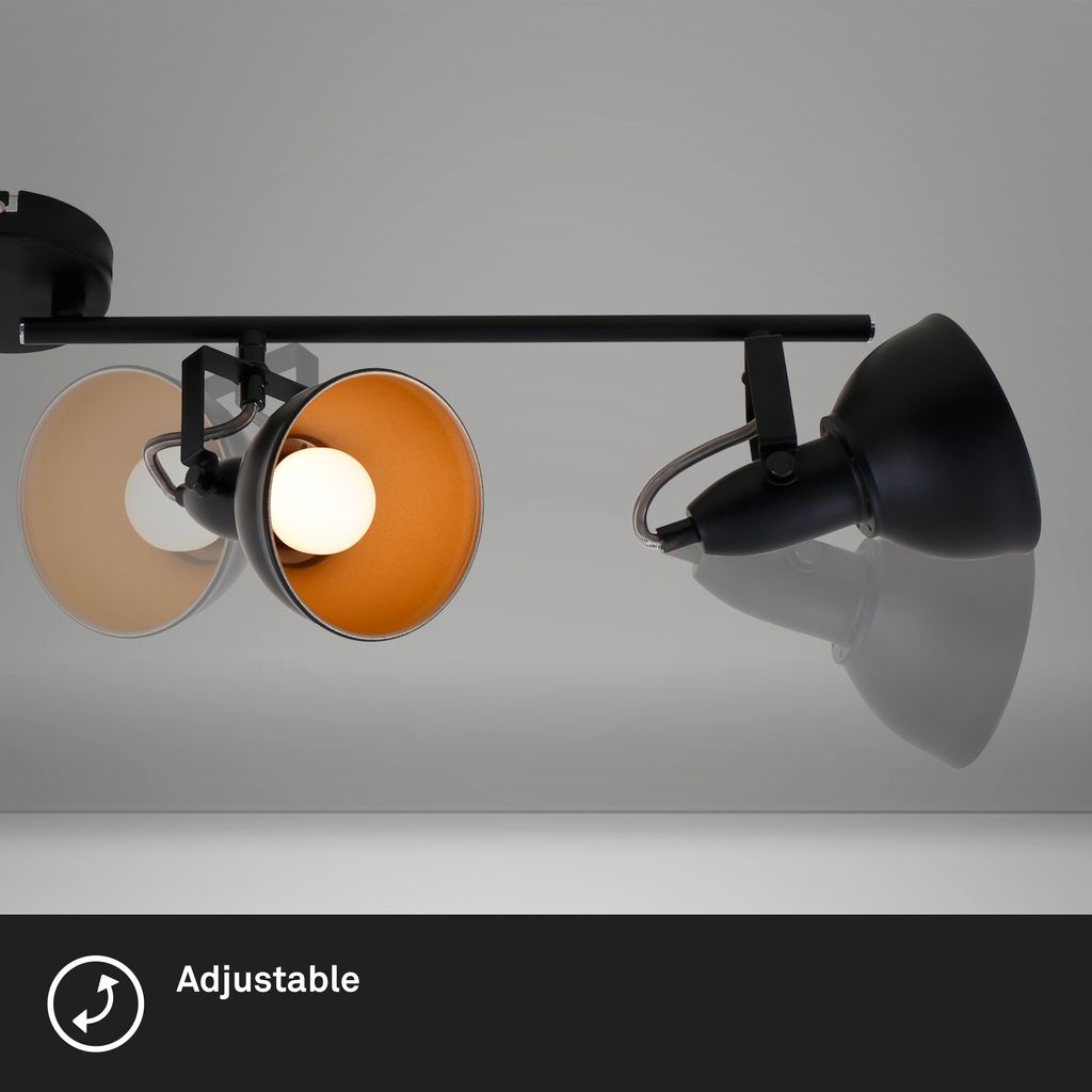 LED Deckenstrahler Wohnzimmer Deckenleuchte LED Spot Leuchte Retro Schwenkbar   3