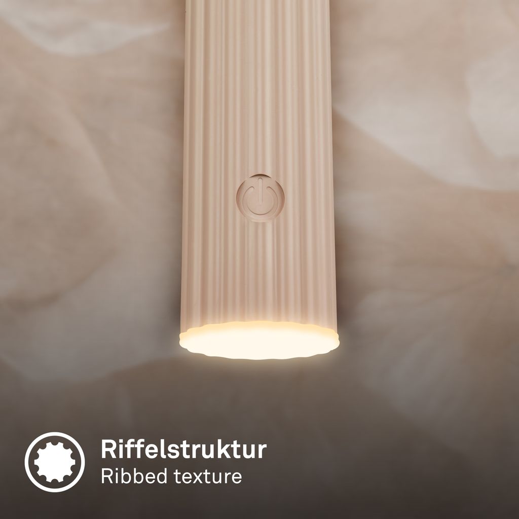 Hang Pendelleuchte - 3,5W, 280lm, Akku, LED, Höhenverstellbar, Beige