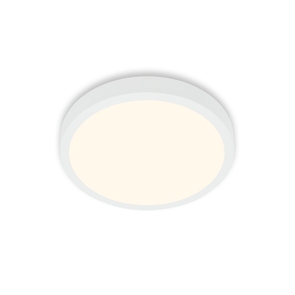 LED Deckenlampe Aufbauleuchte Werkstattlicht 4000K 16W Ø28cm weiß Briloner 0