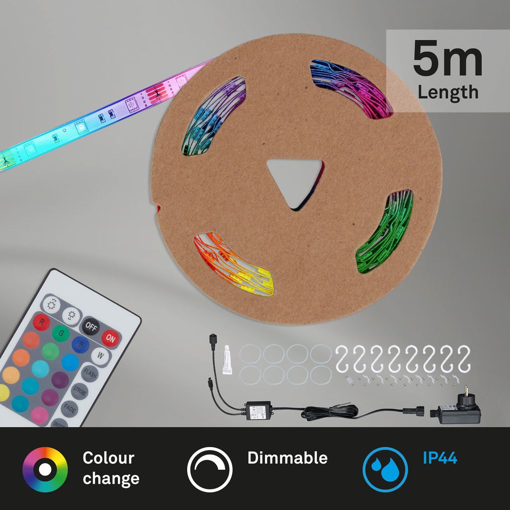 RGB LED Band 500 cm 0,1W weiß