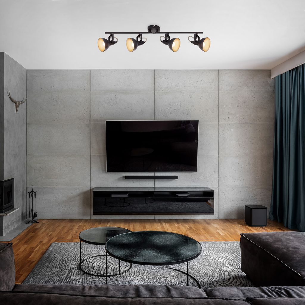 LED Deckenstrahler Wohnzimmer Deckenleuchte LED Spot Leuchte Retro Schwenkbar   11