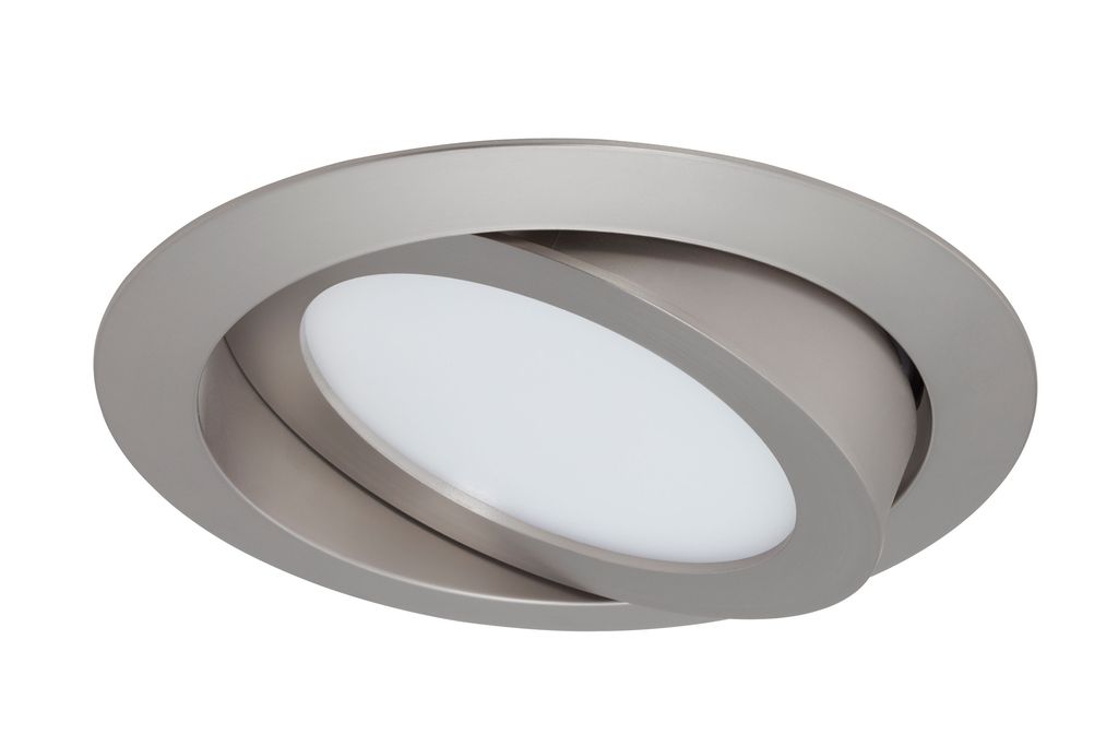 3er Set LED Einbauleuchte. Ø 14 cm. 8 W. Matt-Nickel. Briloner Leuchten 2