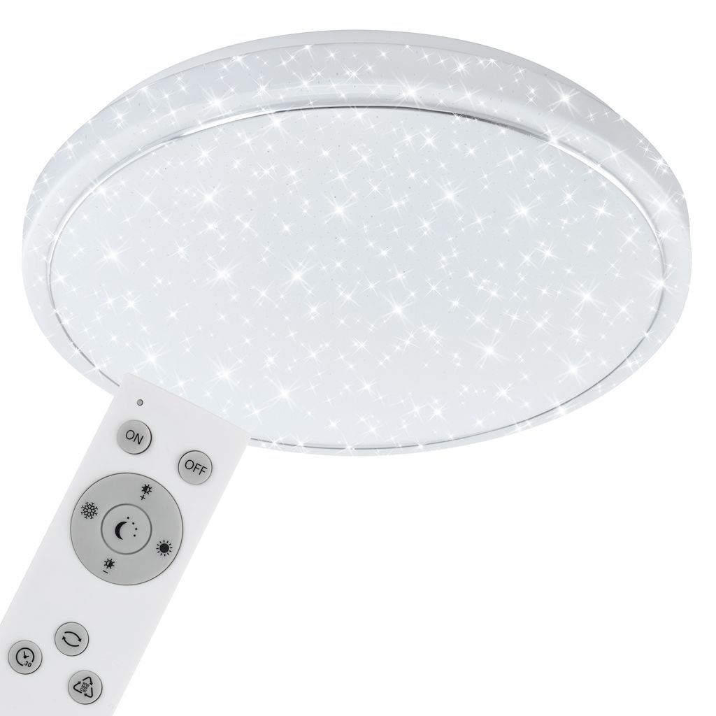 STERNENHIMMEL LED Deckenleuchte, Ø 56 cm, 48 W, Weiß