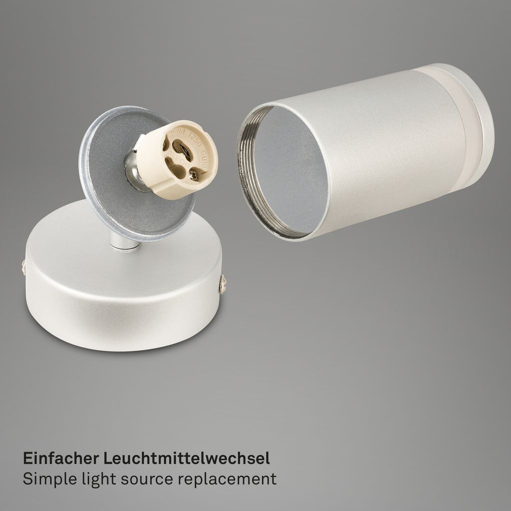 Wandleuchte innen Wandlampe Innen Spotleuchte Flurlampe Schwenkbar Leselampe 5