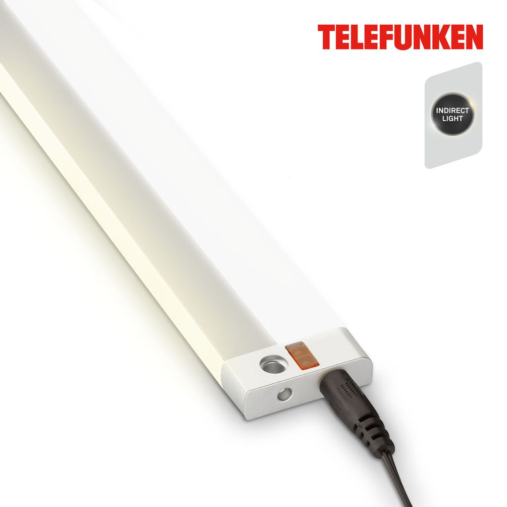 Telefunken Sensor Unterbauleuchte. 50 cm. 9 W. 700 lm. Silber 4