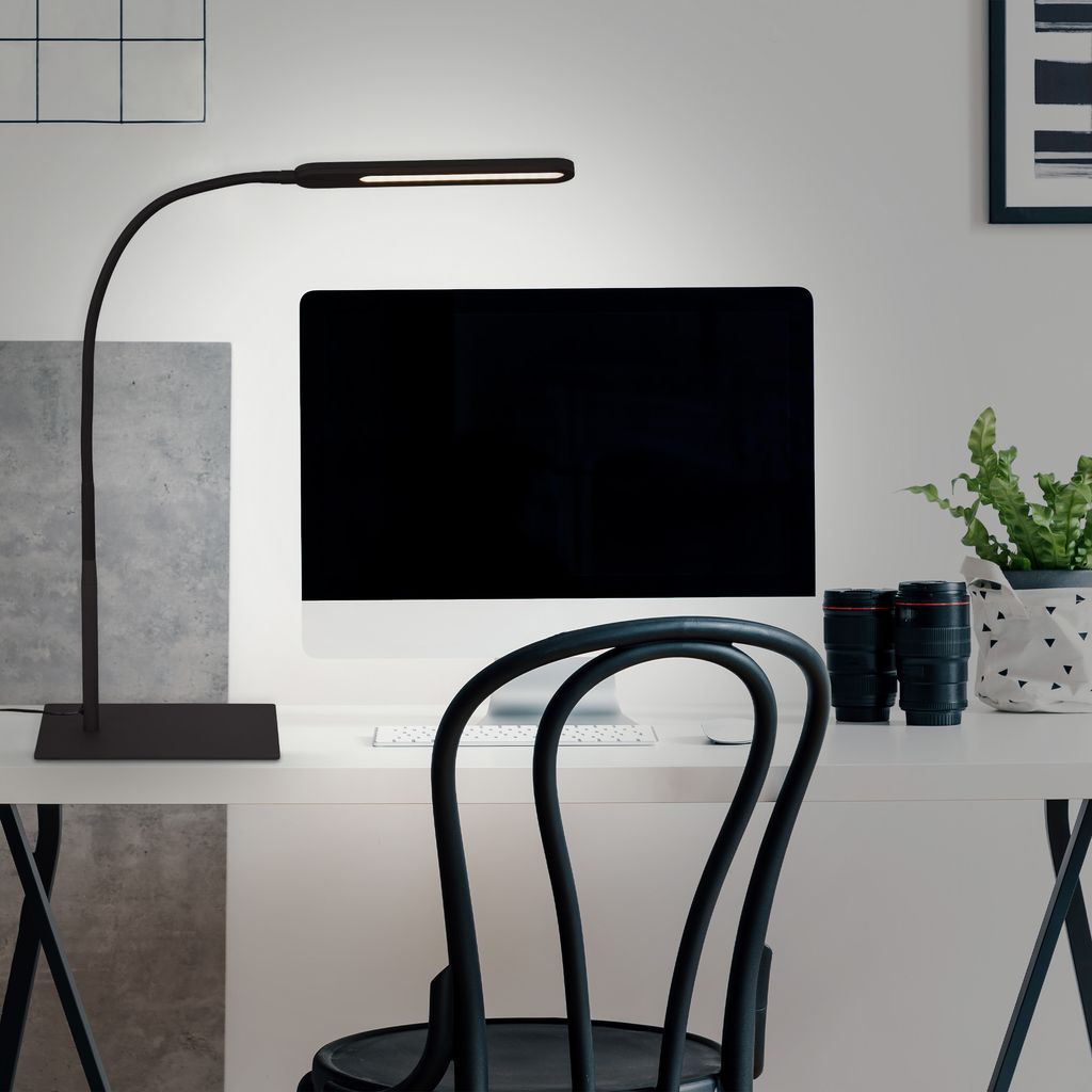 LED CCT Touch Lampe de table 95 cm 8W 600lm noir