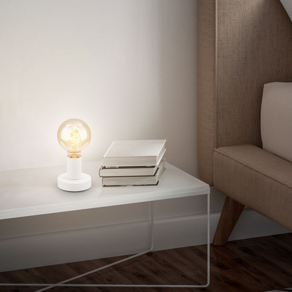 Tischleuchte BRILONER LEUCHTEN TEEPU. 10 W. IP20. weiß. Metall. exkl. 1x E27. Ø 10 cm 4