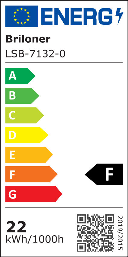 LED Deckenleuchte, Ø 30 cm, 21 W, Chrom-Matt