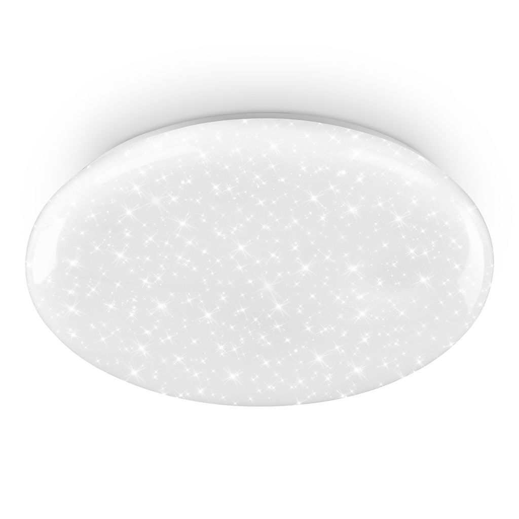 Bright Sky Deckenleuchte Ø48 cm - 51W, 8000lm, LED, Sternenhimmel, Dimmbar, Weiß