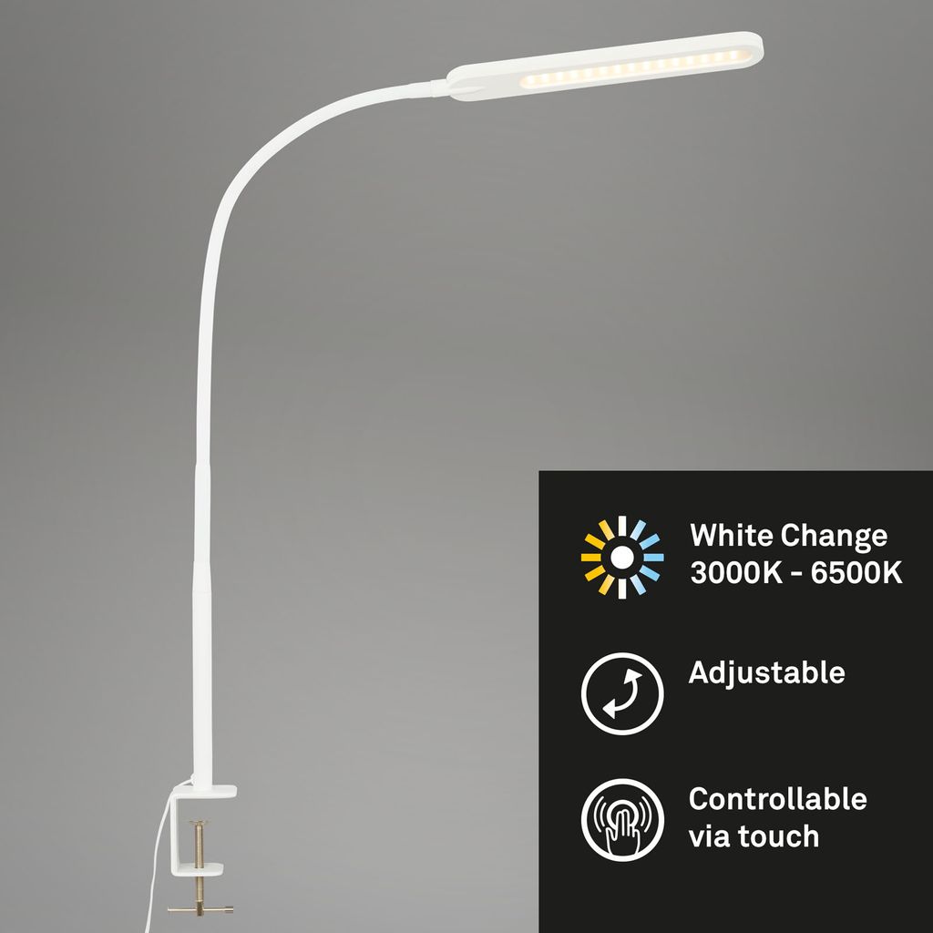 LED CCT Aanraking Clip-on armatuur 110 cm 8W 600lm wit