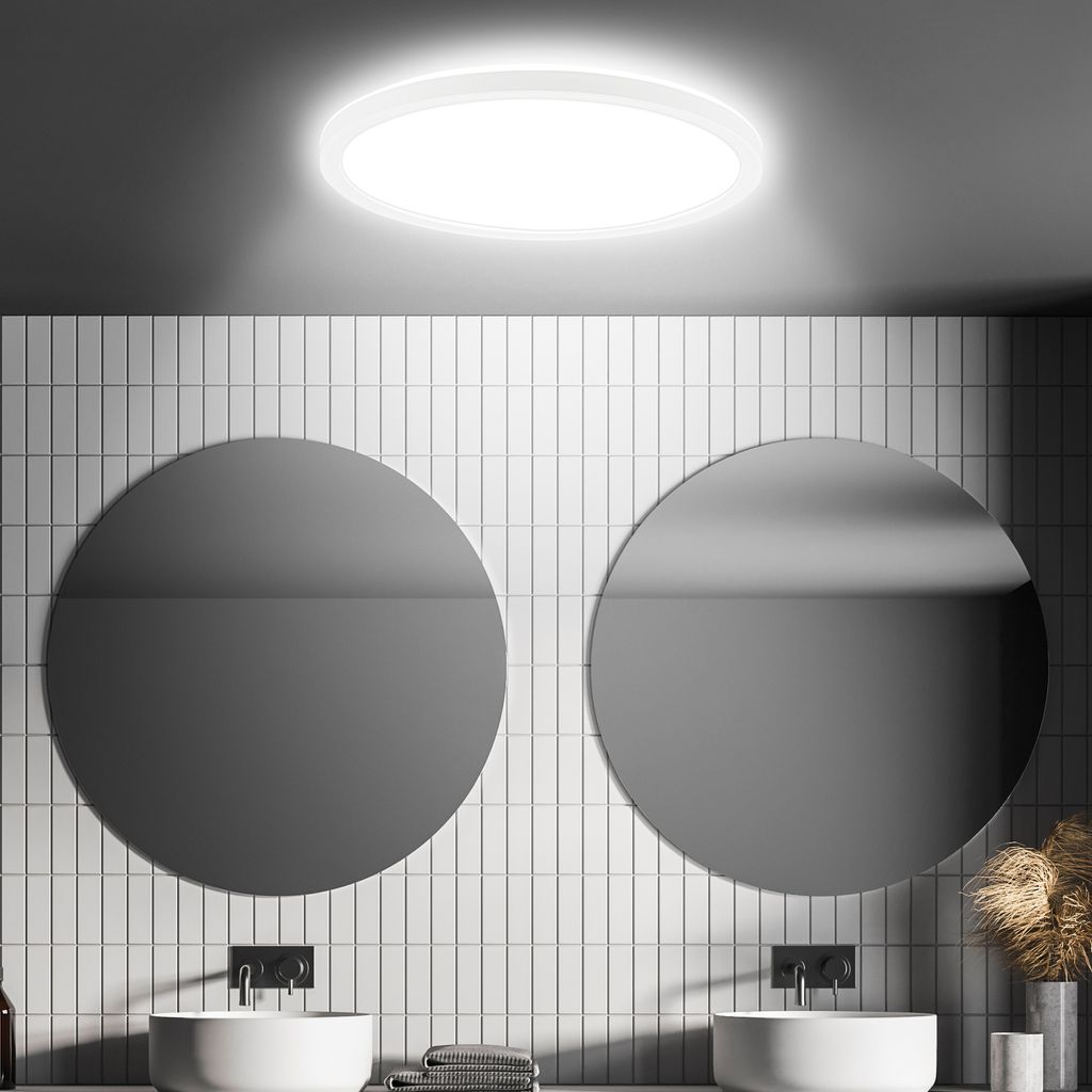 LED Deckenlampe Bewegungsmelder IP44 LED Badlampe Badezimmerleuchte Flach 5