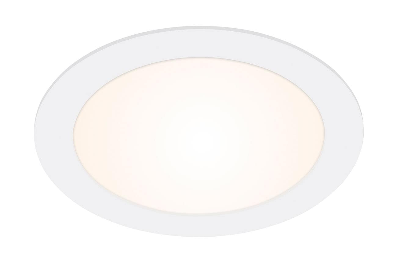 LED Einbauleuchte, Ø 17 cm, 12 W, Weiß