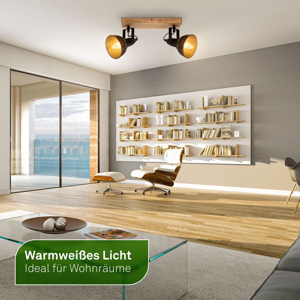 6er Set Bulb A LED Leuchtmittel EEK A - 2,5W, 525lm, E14 Fassung, Warmweiß