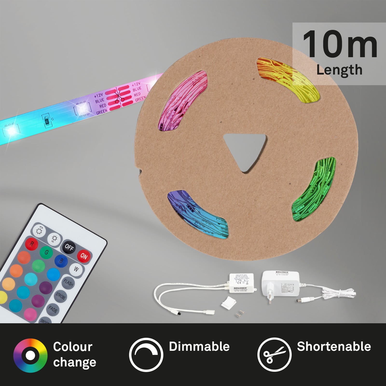 RGB LED Band 1000 cm 0,08W weiß