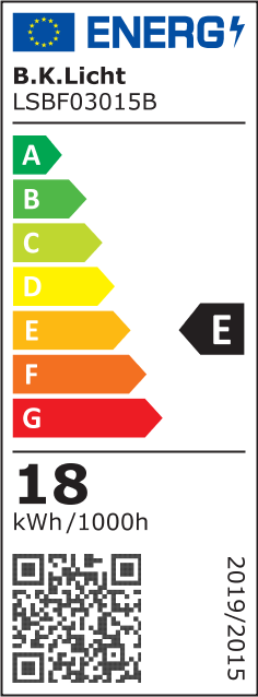 LED Panel Ø29,3 cm - 18W, 2400lm, dimmbar, flach, backlight, neutralweiß, weiß