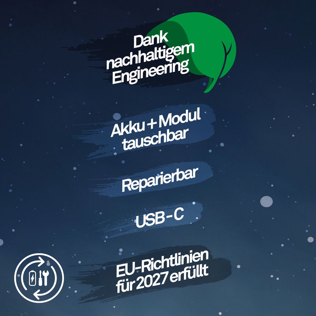 LED Tischlampe Akku LED Tischleuchte Kabellos Dimmbar Touch Aussen/Innen 8