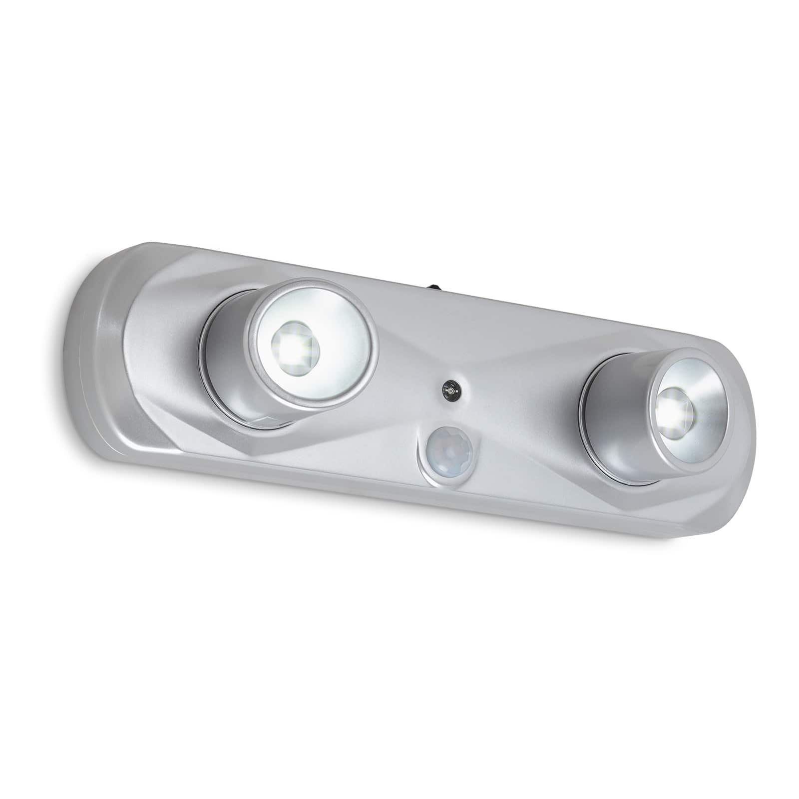 LED Sensor Leuchte, Ø 8 cm, 0,35 W, Silber