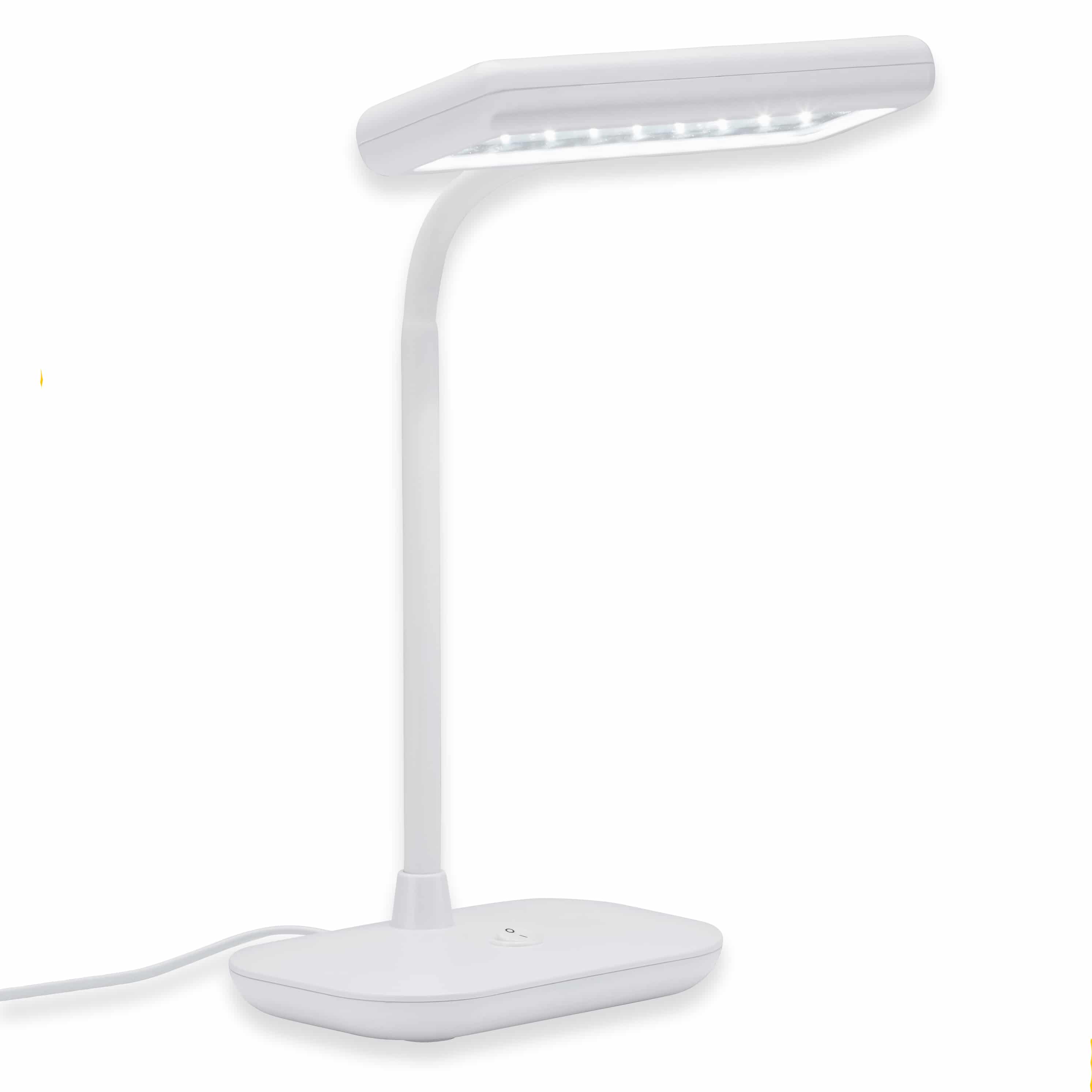 LED Tischleuchte, 44 cm, 7,5 W, Weiß