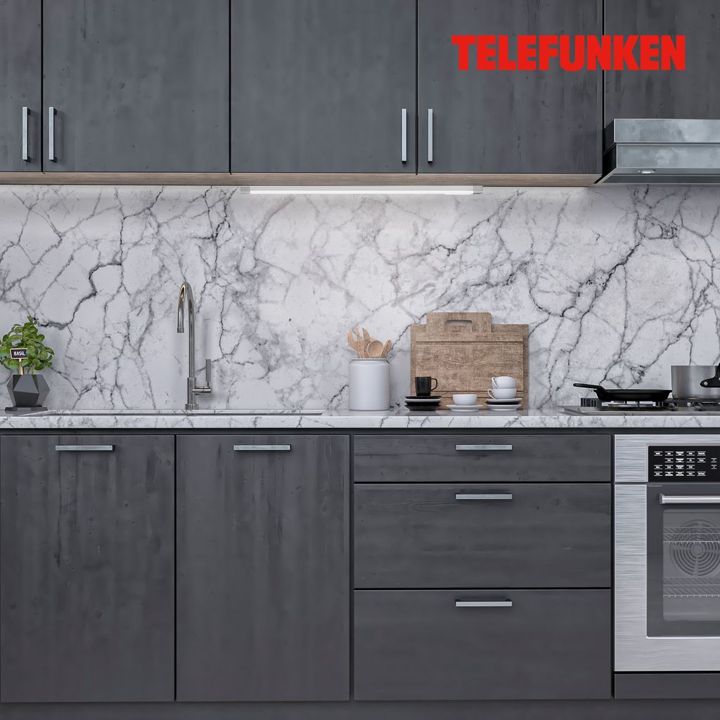 TELEFUNKEN LED Unterbauleuchte 31,3 cm 4W 400lm silber