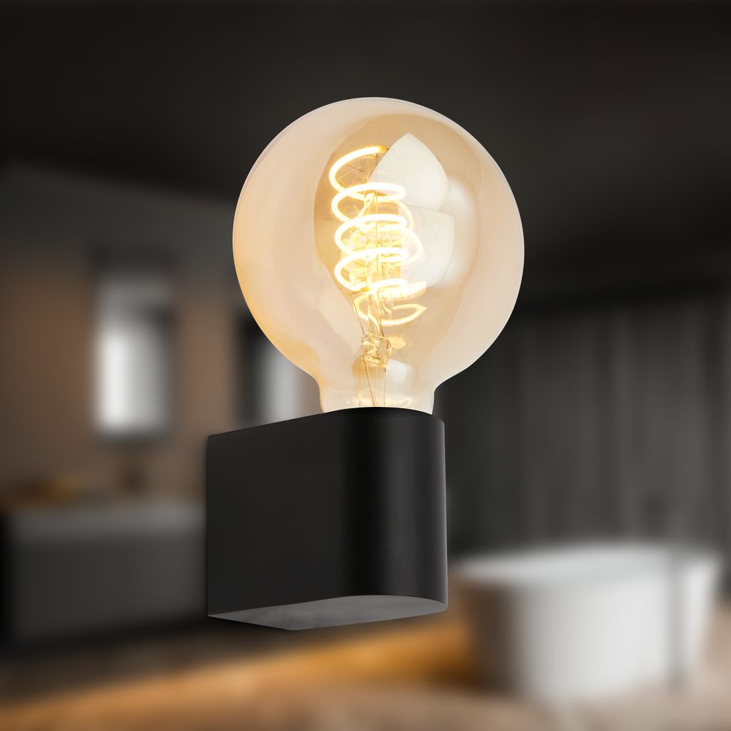 Wandlampe innen Wandleuchte Badlampe Spiegelleuchte Spritzwasserschutz Bad 0