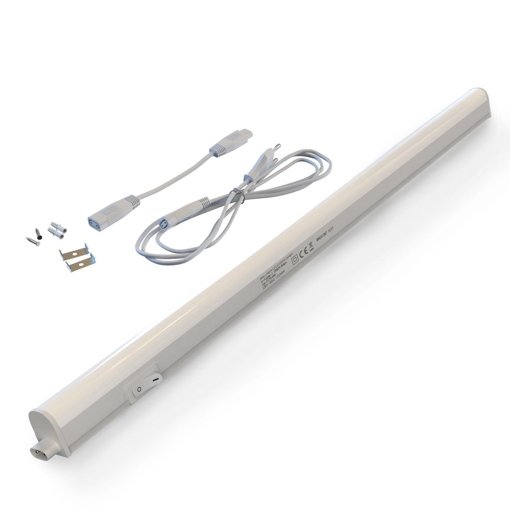 Took 2er Set Unterbauleuchte - 8W, 800lm, mit Stecker, LED, Neutralweiß, Weiß