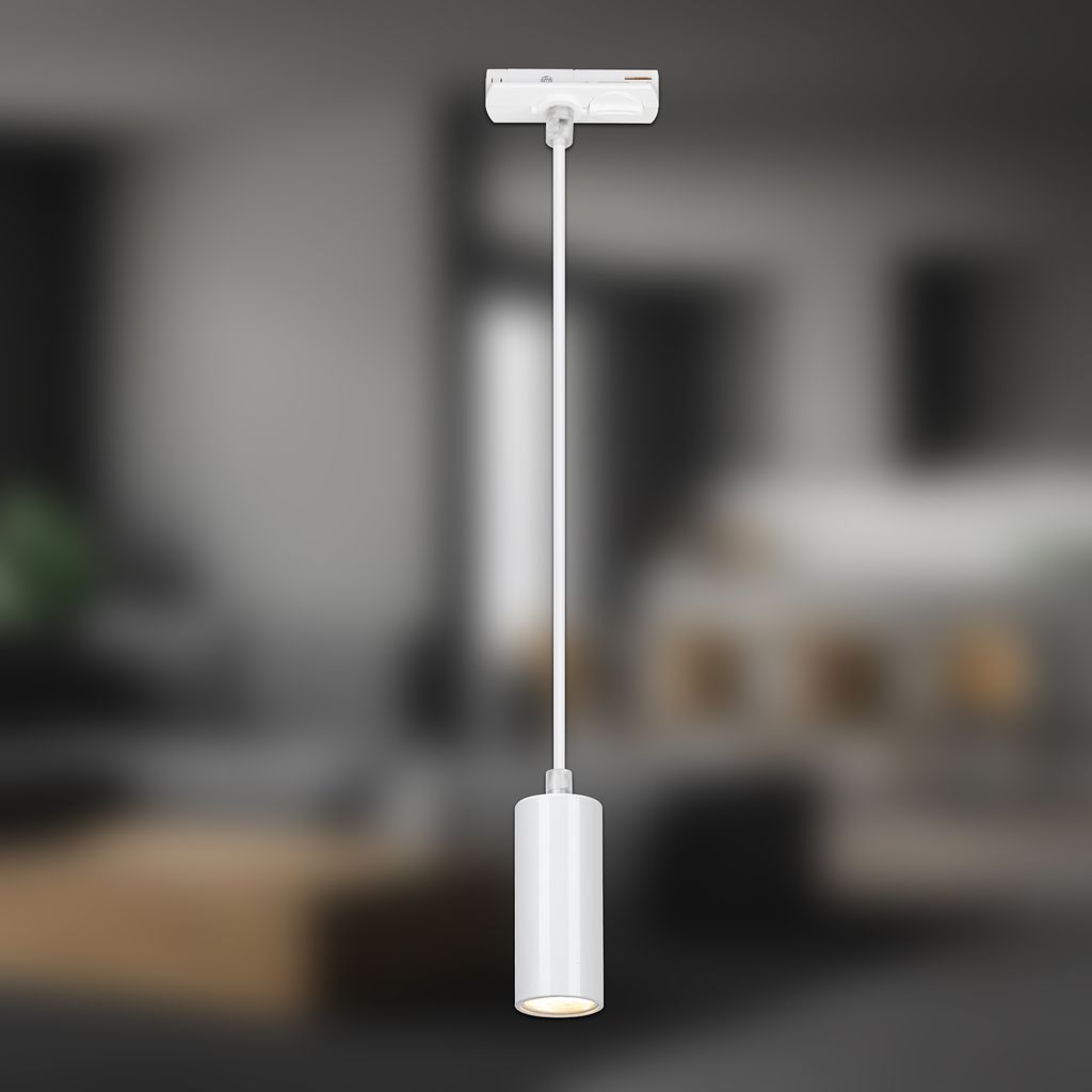 Briloner Rail Schienensystem. Dimmbar. Kombinierbar. Zubehör. Weiß. Ø4 x 10 cm 1