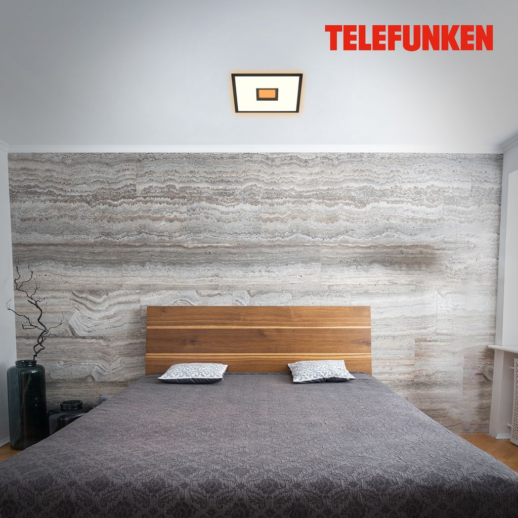 TELEFUNKEN LED Panel, Memory, Fernbedienung, RGB, Timer, Backlight