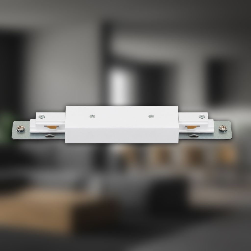 Briloner Rail Schienensystem. Mitte. Zubehör. Erweiterungskomponente. Weiß. 203 cm 1