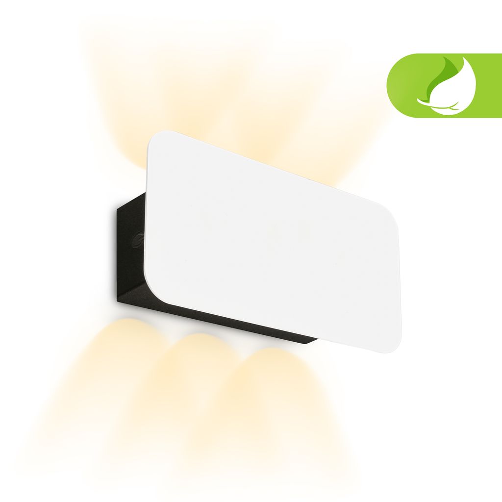 Briloner Meluna LED Wandlampe Akku, Dimmbar, Touch, Weiß
