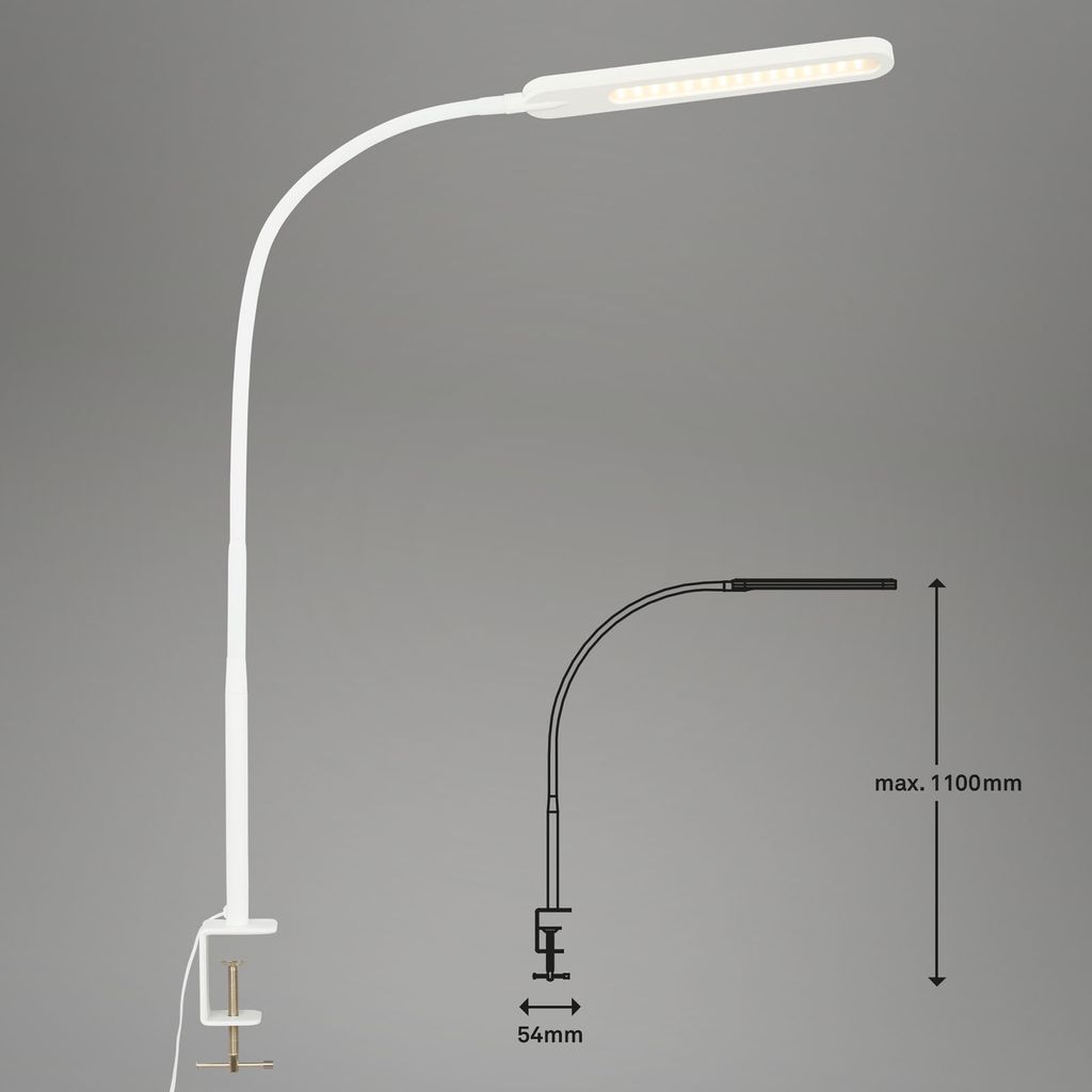 LED CCT Aanraking Clip-on armatuur 110 cm 8W 600lm wit