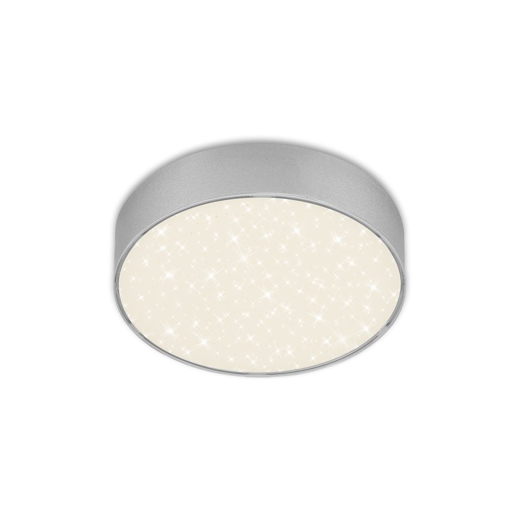 STERNENHIMMEL LED Deckenleuchte, Ø 15,7 cm, 11 W, Silber
