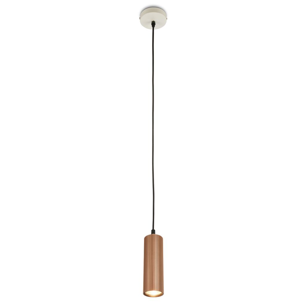 Ida Pendelleuchte - GU10 Fassung, max. 9W, Höhenverstellbar, Coffee-Warm Grey