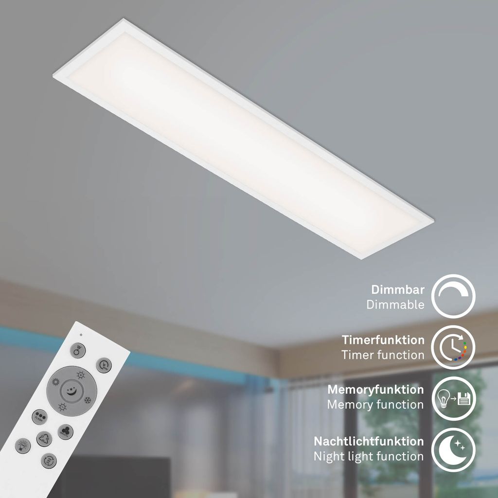 RGB CCT LED Panel, 100 cm, 24 W, Weiß