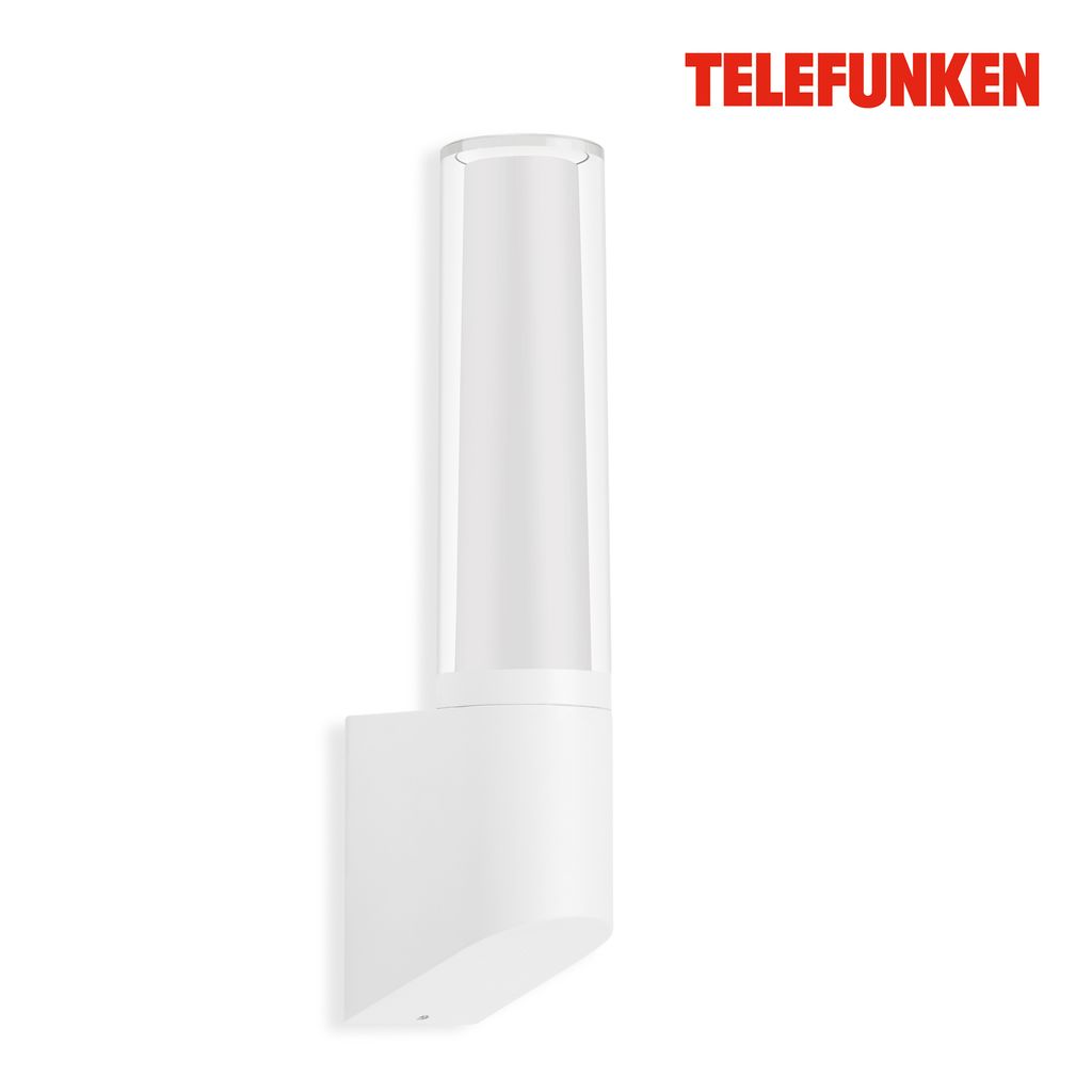 TELEFUNKEN LED Außenleuchte 33,2 cm 8W 850lm weiß