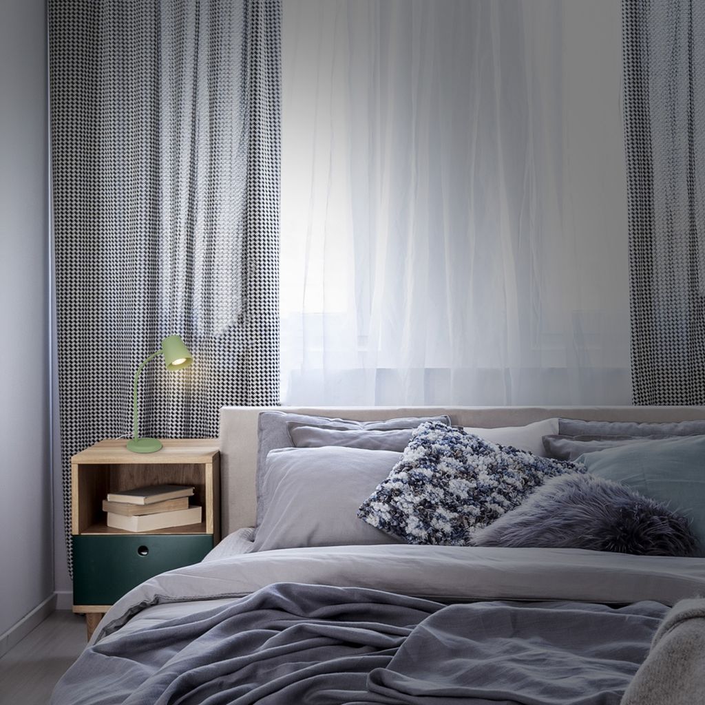 Tischleuchte. lindgrün. 1xGU10/max. 9W exkl. 7