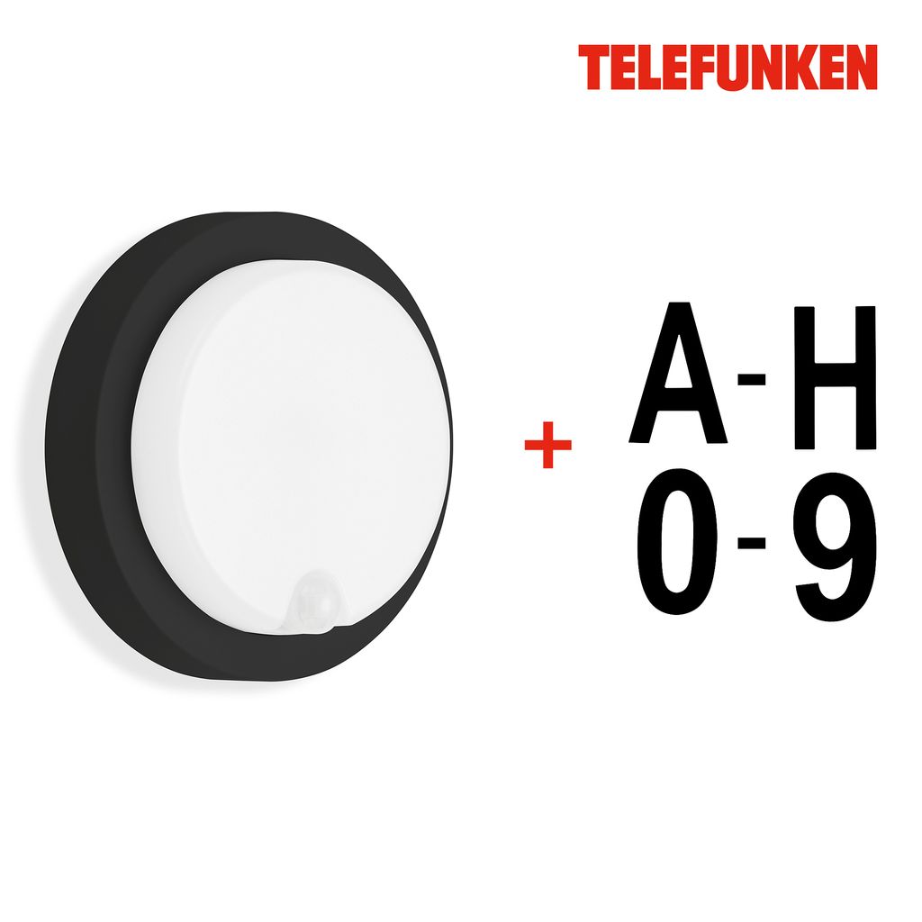 Telefunken NUMBERS - Wand-& Deckenleuchte - 314800TF - 7.5 cm 1