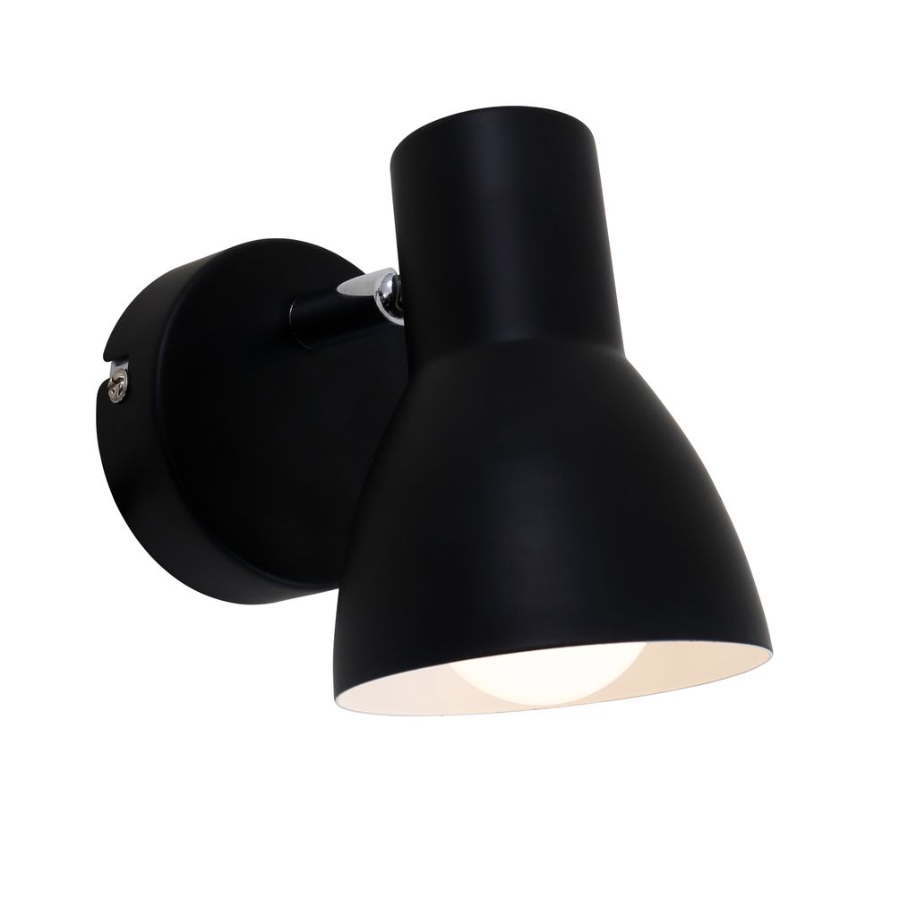 Spotlight 13 cm 1x exkl. E14 25W zwart