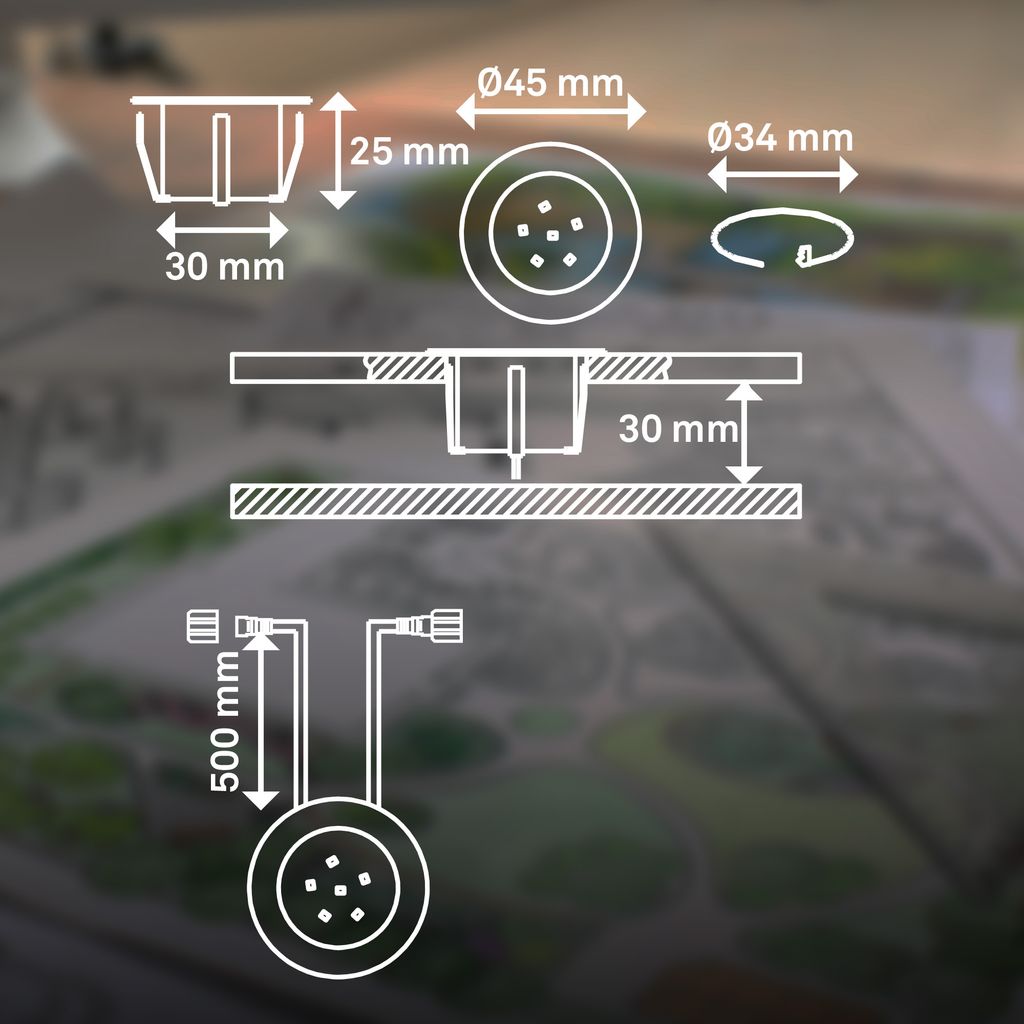 Connect to Shine Extension Padouk In-ground Spotlight - 1W, 100lm, LED, Warm White, Stainless Steel
