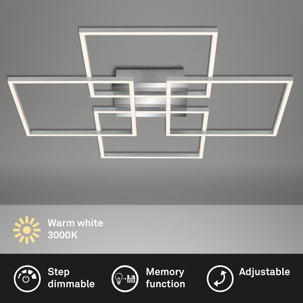 LED Frame 72,4 cm 4x12W 1300lm chrom