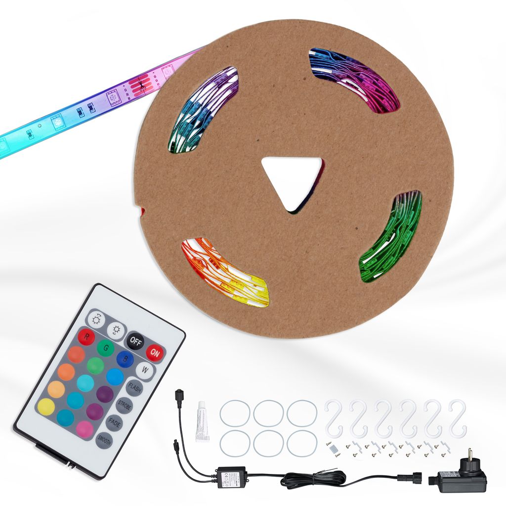 RGB LED Band 500 cm 0,1W weiß