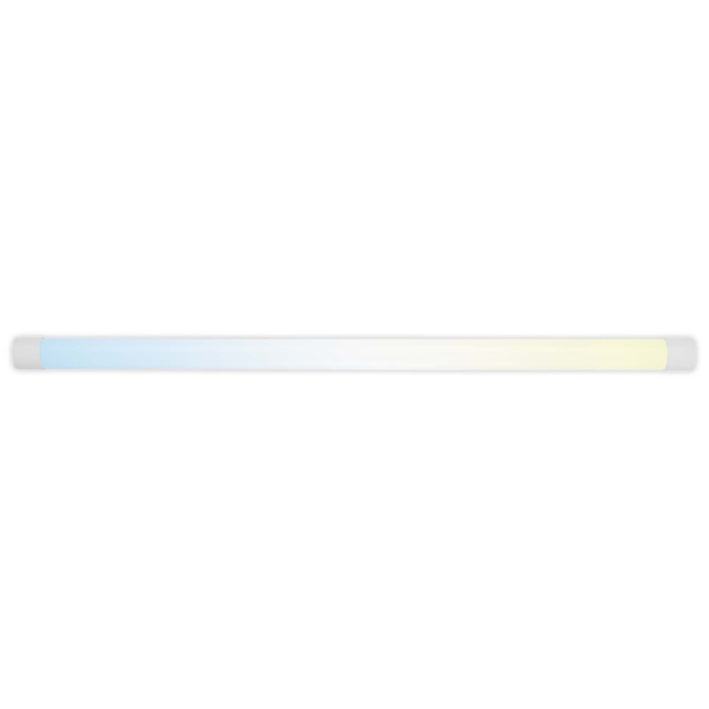 Telefunken CCT Langfeldleuchte, 120 cm, 33 W, 3650 lm, Weiß