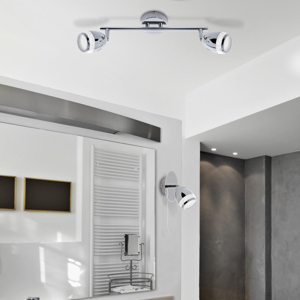 LED Lampe spot 11,5 cm 4W 350lm chrome