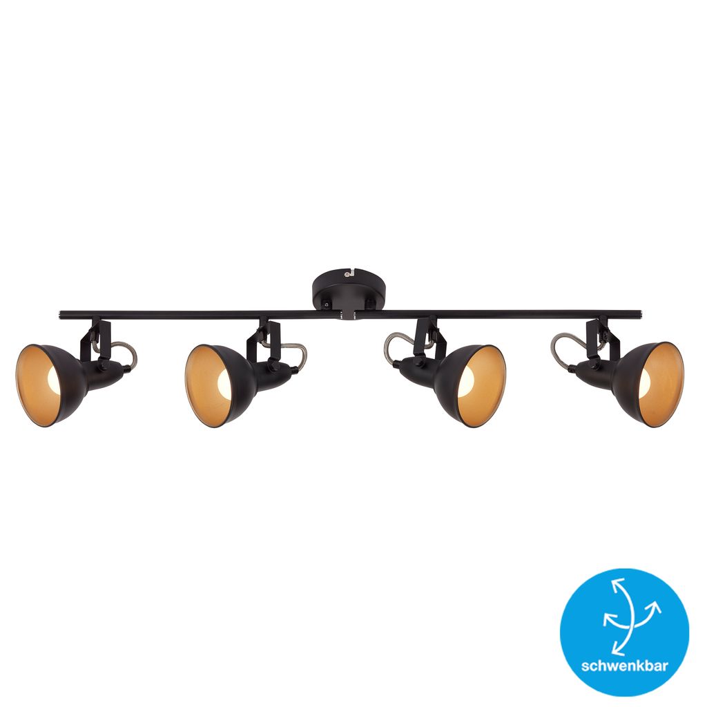 LED Deckenstrahler Wohnzimmer Deckenleuchte LED Spot Leuchte Retro Schwenkbar   3